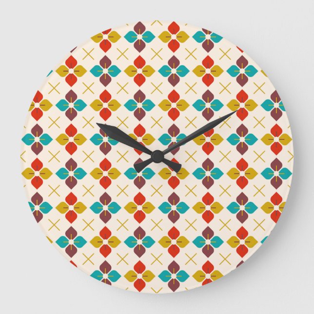Mid Century Large Clock (Front)