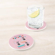 Mid-Century Madness Pink Starburst Pyrex Cats