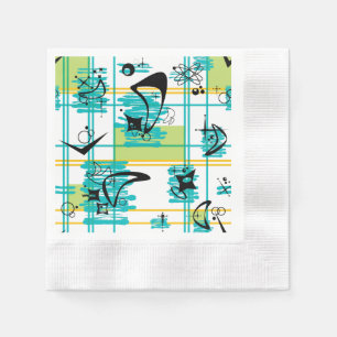 Mid Century Madras Napkin