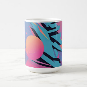 Mid-Century Memphis Design - Ken Gauge Art Coffee Mug