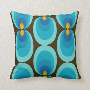 Mid Century Mod colour scheme decor pillow