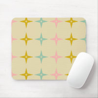 Mid Century Mod Stars in Vintage Colours