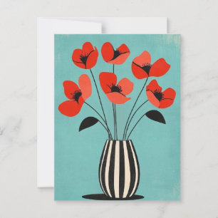 Mid-Century Modern #216 Postcard