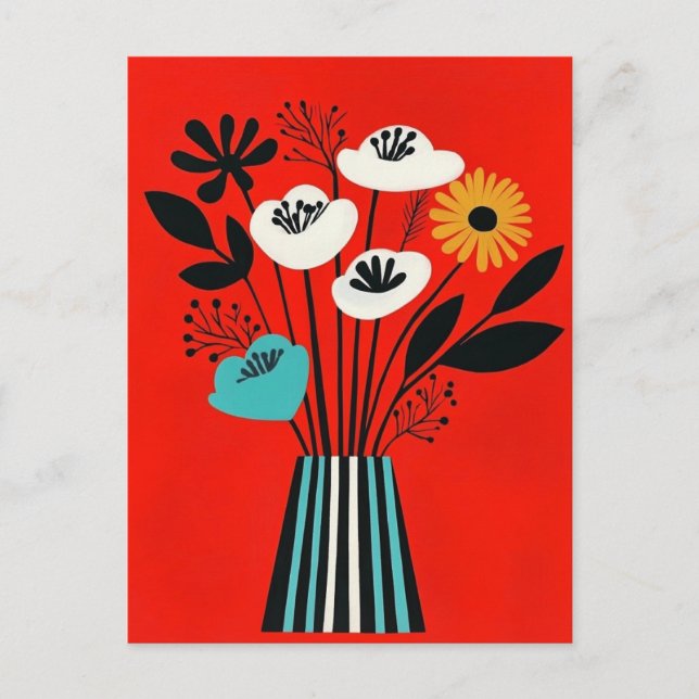 Mid-Century Modern #221 Postcard (Front)