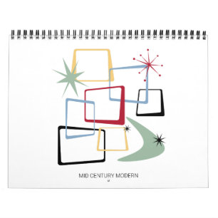 Mid Century Modern #3 Original Retro Art Calendar