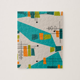 Mid-Century Modern Abstract #55 Jigsaw Puzzle