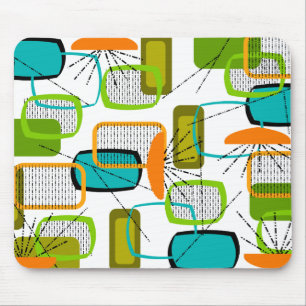 Mid-Century Modern Abstract #57 Mouse Mat