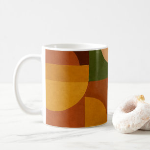 Mid-Century Modern Abstract Composition Coffee Mug