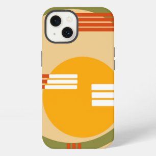Mid-Century Modern Abstract iPhone 13 Case