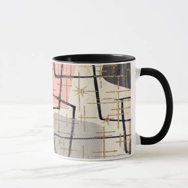 Mid Century Modern Abstract Mug (Right)