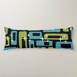 Mid Century Modern Abstract Pattern Body Cushion