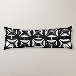 Mid Century Modern Abstract Pattern Body Cushion