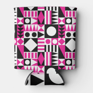 Mid-century modern abstract pattern. can cooler