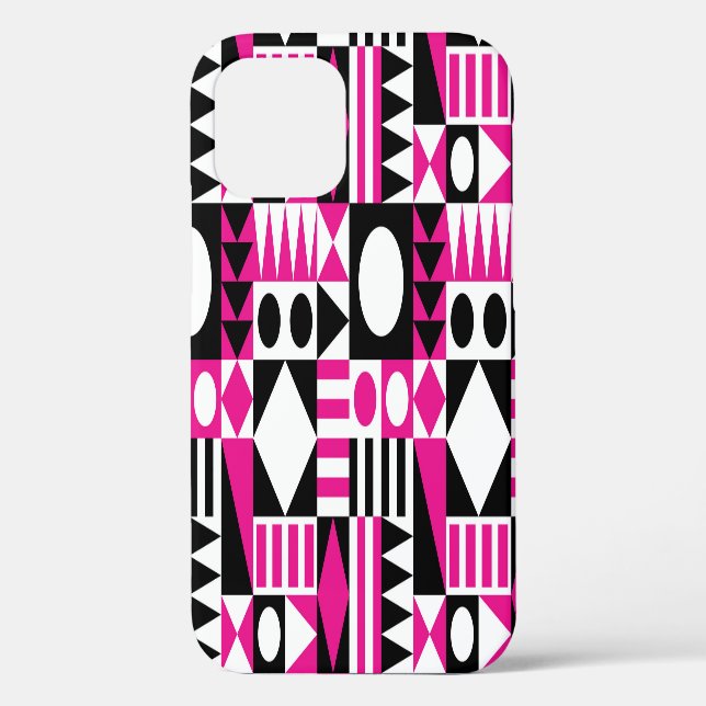 Mid-century modern abstract pattern. Case-Mate iPhone case (Back)