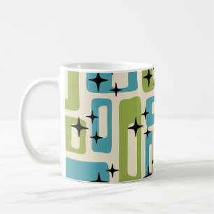 Mid Century Modern Abstract Pattern Coffee Mug