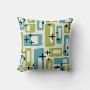Mid Century Modern Abstract Pattern Cushion
