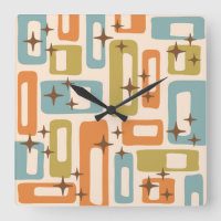 Mid Century Modern Abstract Pattern