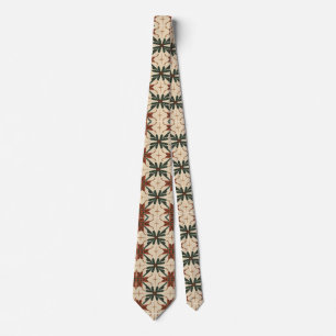 Mid Century Modern Abstract Pattern Tie