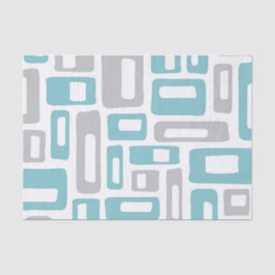 Mid Century Modern Abstract Pattern Tissue Paper