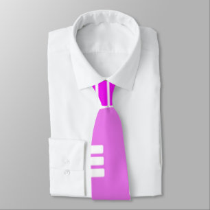 Mid-Century Modern Abstract - Purple  Tie