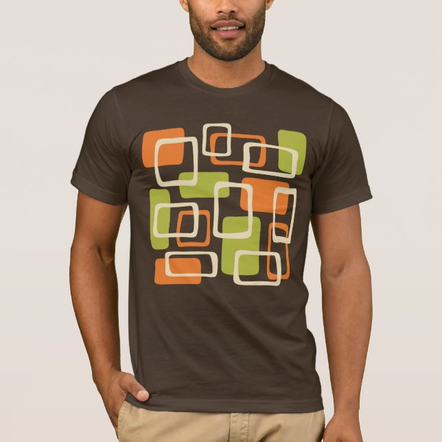 Mid Century Modern Abstract T-Shirt (Front)