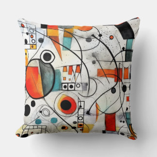 Mid-Century Modern accent pillow
