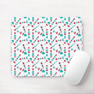 Mid-Century Modern Arrows Mouse Mat