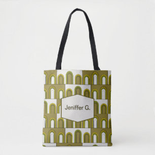 Mid Century modern, art deco style  Tote Bag
