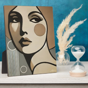 Mid Century Modern Art The Glance Mid Century Mode Plaque