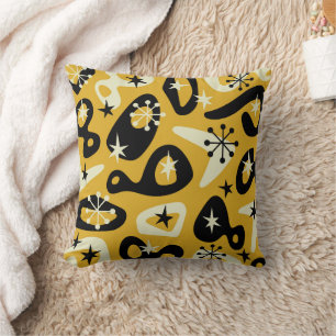 Mid Century Modern Atomic Abstract Cushion