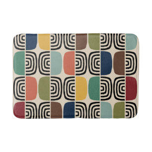 Mid Century Modern Atomic Age Bath Mat