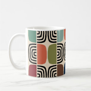 Mid Century Modern Atomic Age Coffee Mug