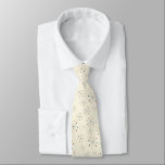 Mid-Century Modern Atomic Age Cream Pattern Tie<br><div class="desc">This brand new necktie has a cool vintage look with Midcentury Modern motif. This vintage-inspired pattern features a Mid-Century Modern motif for a fun retro style. Asterisk shapes are tipped with colourful dots in avocado green, orange, aqua blue, sunny yellow, magenta and purple all set against a cream coloured background....</div>