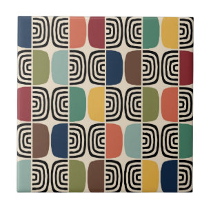 Mid Century Modern Atomic Age Tile