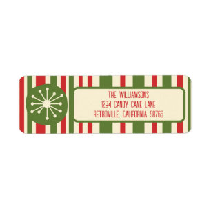 Mid Century Modern Atomic Dot Retro Christmas