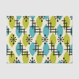 Mid Century Modern Atomic Drops Pattern Tissue Paper