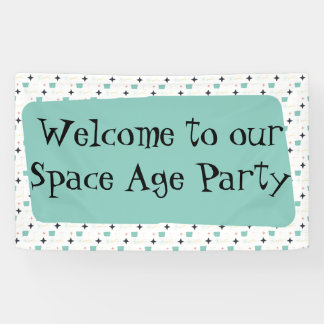 Mid Century Modern Atomic Stars   Banner