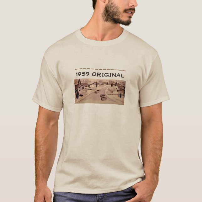 Mid-century Modern Authentic Artwork T-Shirt (Front)