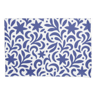 Mid Century Modern Biophilic Pattern Pillowcase