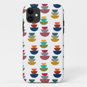 Mid-Century Modern Bright Minimalism iPhone 11 Case