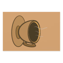 Mid Century Modern Brown Cosy Coffee Cup