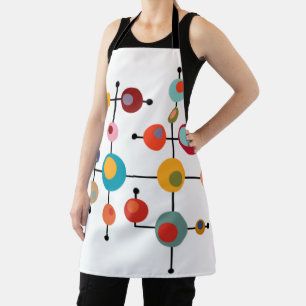 Mid-Century Modern Bubbles Apron