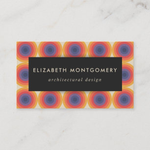 Mid Century Modern Business Card