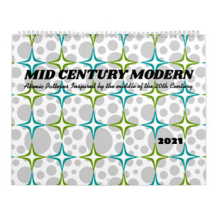 Mid Century Modern Calendar