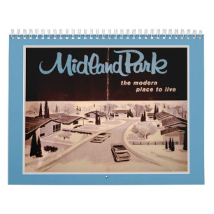 Mid Century Modern Calendar