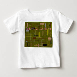 Mid-Century Modern Camouflage  Baby T-Shirt