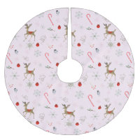Mid Century Modern | chickadee and cute stag 