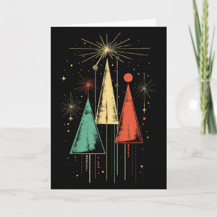 Mid Century Modern Christmas  Card