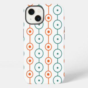 Mid-Century Modern Circle Strings iPhone 13 Case