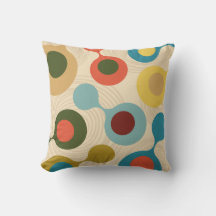 Mid-Century Modern Colourful Abstract Geometric
